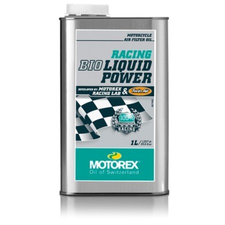 HUILE FILTRE A AIR MOTOREX RACING LIQUID BIO POWER - 900ML 