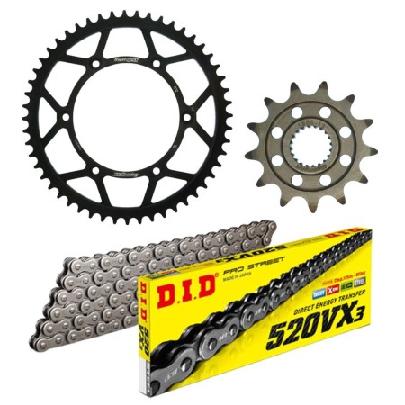 Kit chaine Acier 14/49 pour...