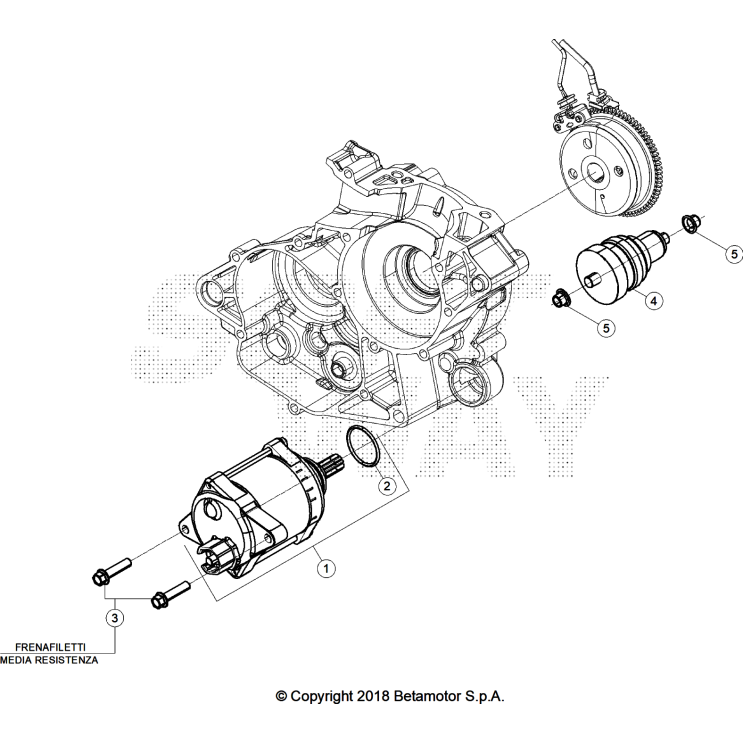 VUE ECLATEE DÉMARREUR BETA 200 X PRO 2026