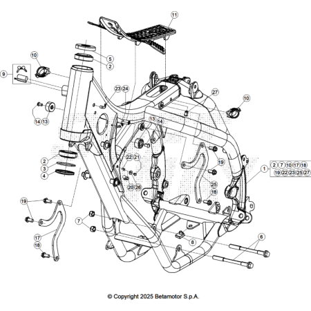 VUE ECLATEE CHASSIS BETA...