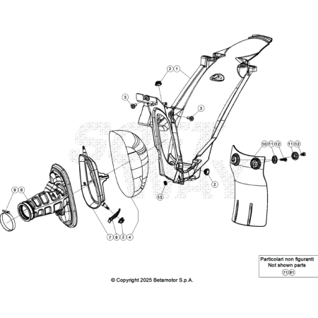 VUE ECLATEE BOITE A AIR...