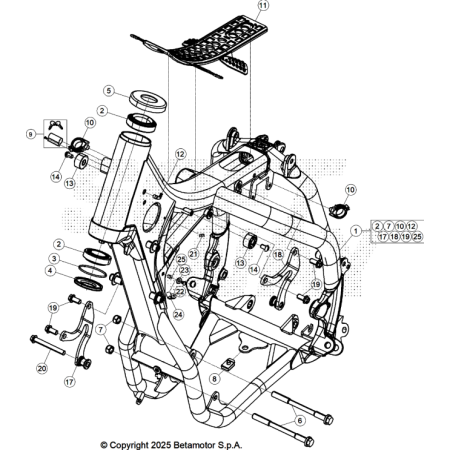 VUE ECLATEE CHASSIS BETA...