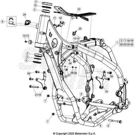 VUE ECLATEE CHASSIS BETA...