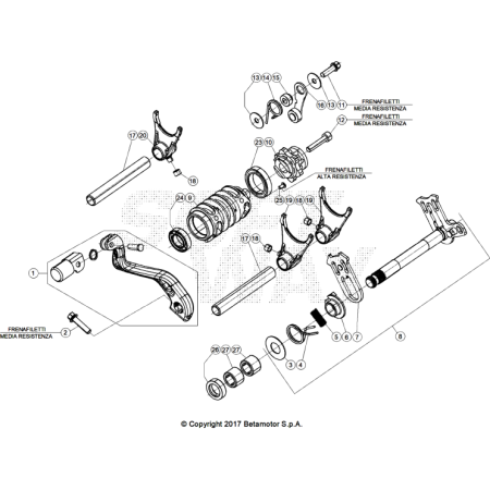 VUE ECLATEE COMMANDE BOÎTE...
