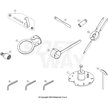 VUE ECLATEE OUTILLAGE...