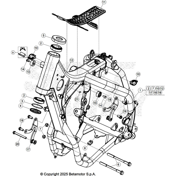 VUE ECLATEE CHASSIS BETA 300 RACE 2026