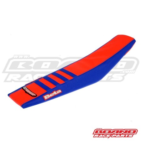 Housse de selle bleu/rouge Blackbird Beta RR 20-25 et X-trainer 23-25 