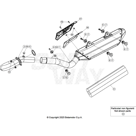 VUE ECLATEE ECHAPPEMENT...