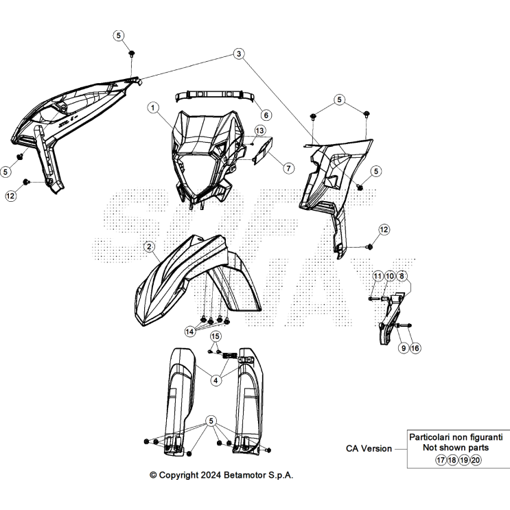 VUE ECLATEE PLASTIQUES BETA 390 RACE 2026