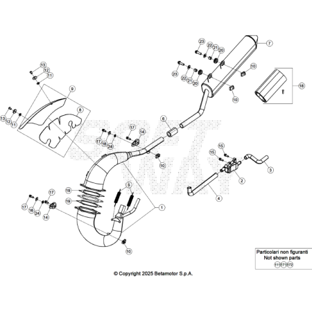 VUE ECLATEE ECHAPPEMENT...