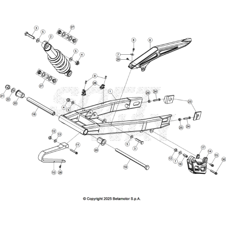 VUE ECLATEE AMORTISSEUR...