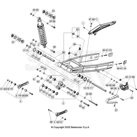 VUE ECLATEE AMORTISSEUR...