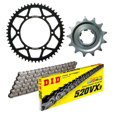 Kit chaine Acier 15/49 pour...