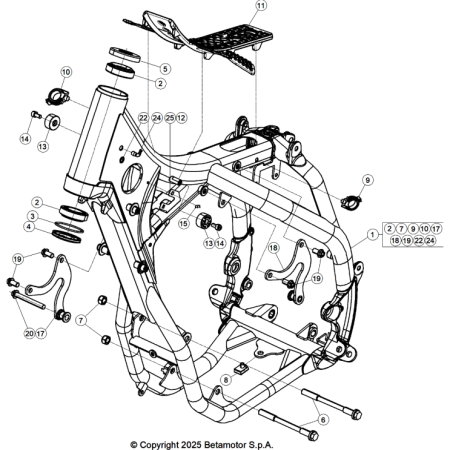VUE ECLATEE CHASSIS BETA...
