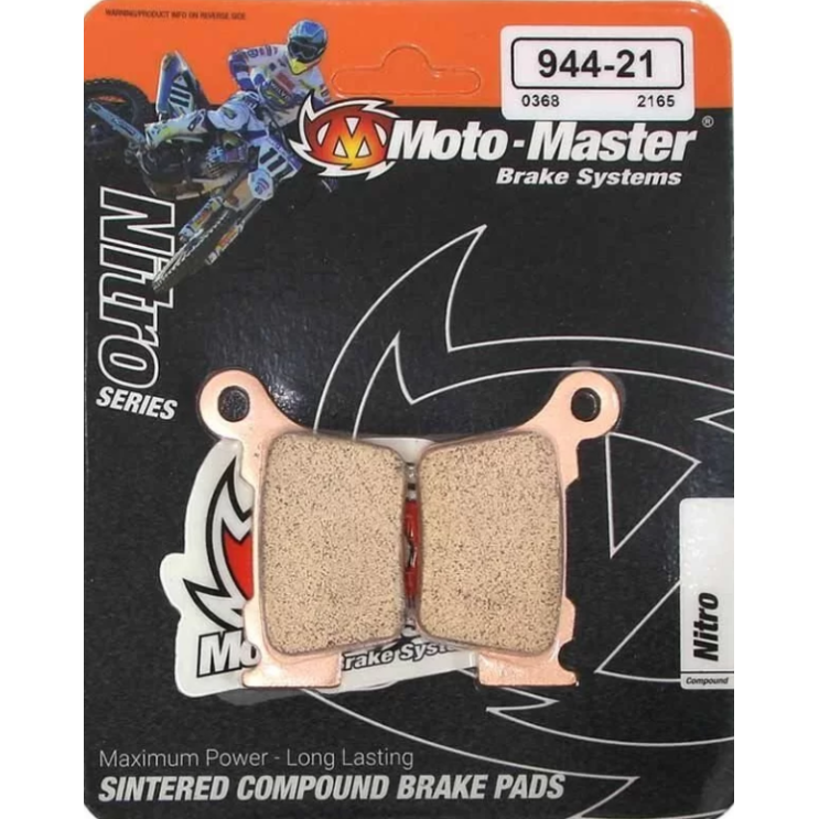 Plaquettes de frein arrière MOTO MASTER - Nitro 945-21 