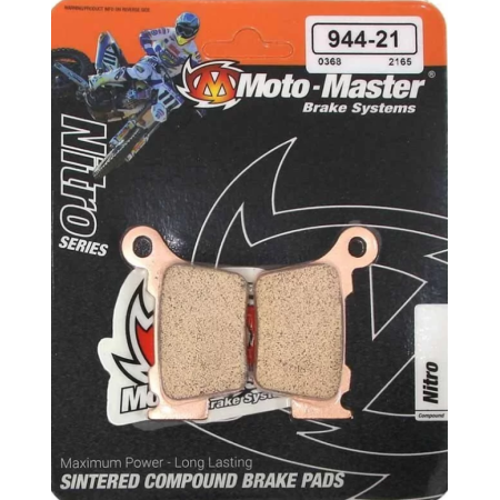 Plaquettes de frein arrière MOTO MASTER - Nitro 945-21 
