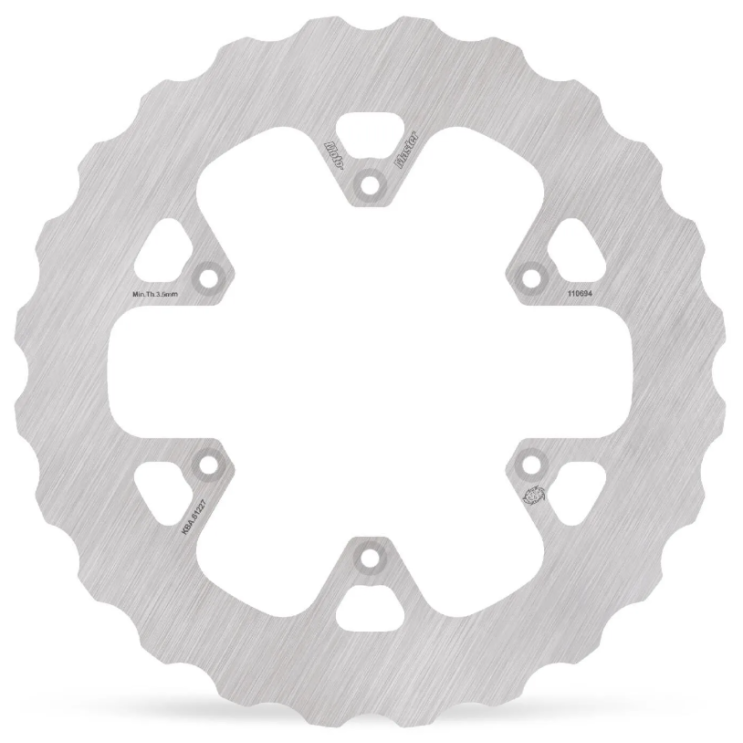 Disque de frein arrière Anti-boue MOTOMASTER pour BETA Enduro RR 2013 à 2026 