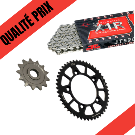Kit chaîne 14/48 O-ring Beta tous modèles enduro 2013 & plus - Sauf 125 4T LC et 50 cm3