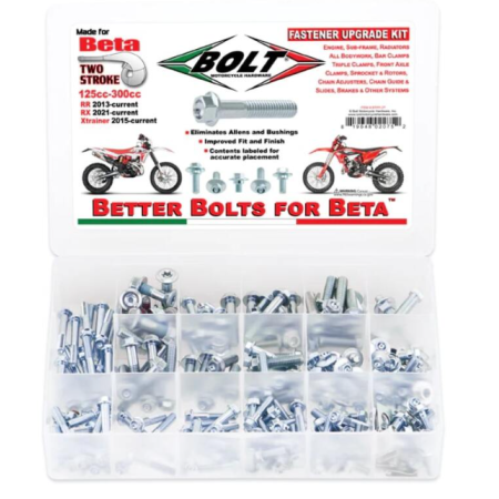 Kit de mise à niveau des fixations BOLT Pro Pack pour Beta Enduro 125 & plus 2013 à 2027 