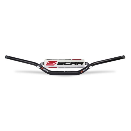 Guidon SCAR S2 avec barre Enduro - Mousse Noire