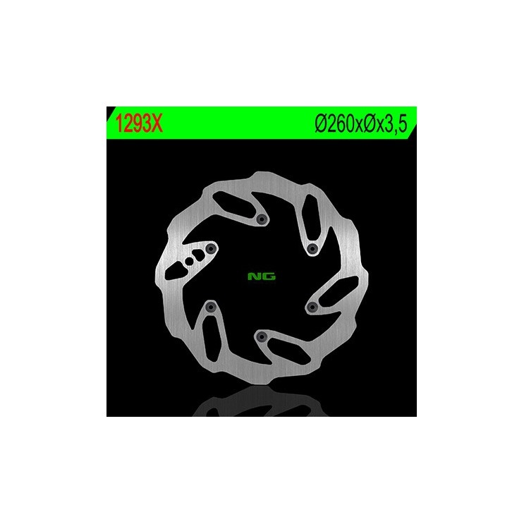 Disque de frein avant  NG 1293X pétale fixe Beta
 {attributes}