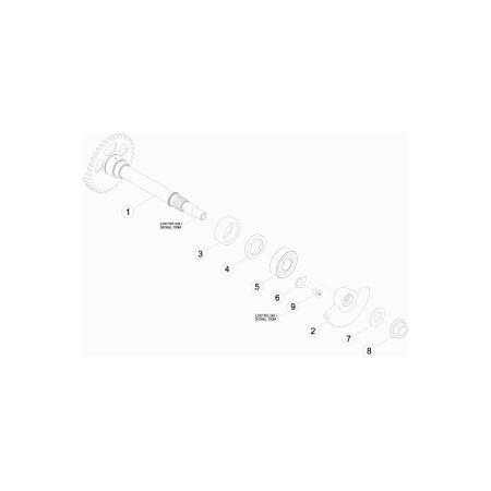 Balancier d'equilibrage BETA 350 RR 2019
