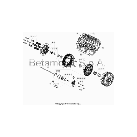 Embrayage BETA 430 RR 2019