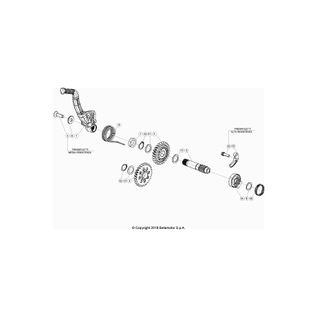 Démarreur BETA 250 RR 2021