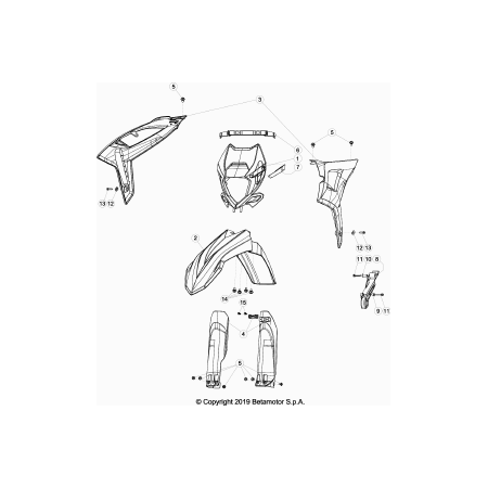 Carénage BETA 430 RR 2021