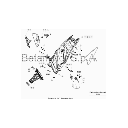 Boite à air BETA 390 RACING 2018