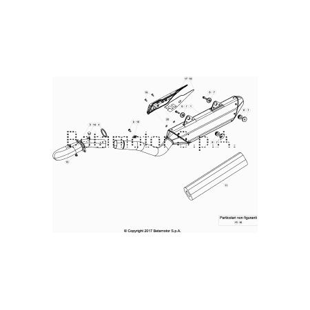 Echappement BETA 390 RACING 2018