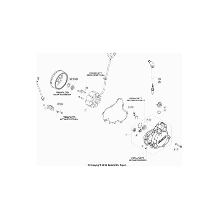 Allumage BETA 480 RR 2022