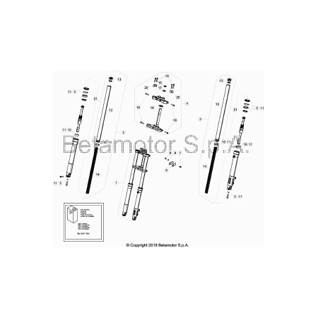 Fourche 50 BETA RR 2021