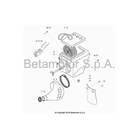 Boite à air 50 BETA RR 2021