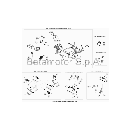 Faisceau électrique 50 BETA RR 2021