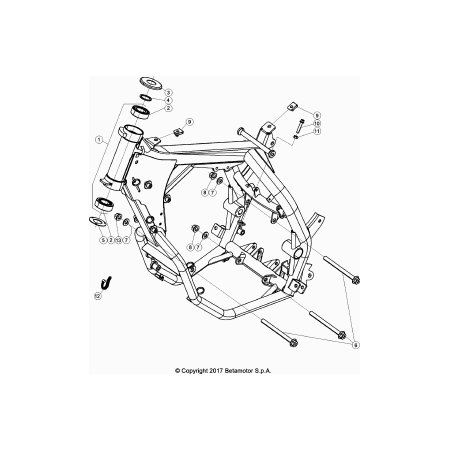Chassis 125 BETA LC 2021